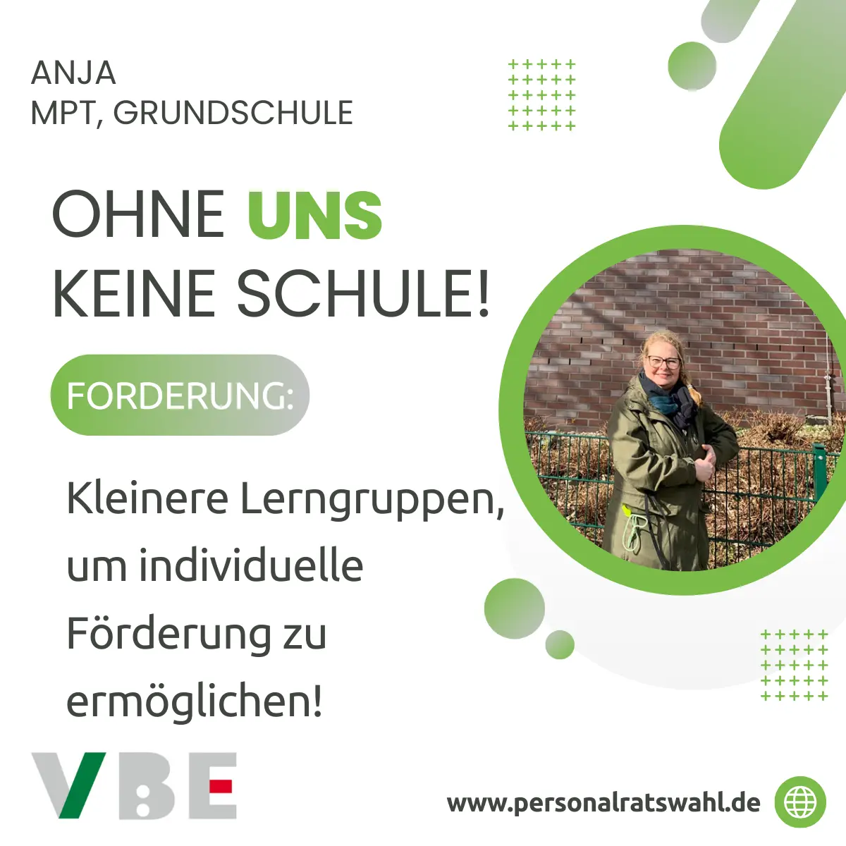 OHNE ANJA KEINE SCHULE