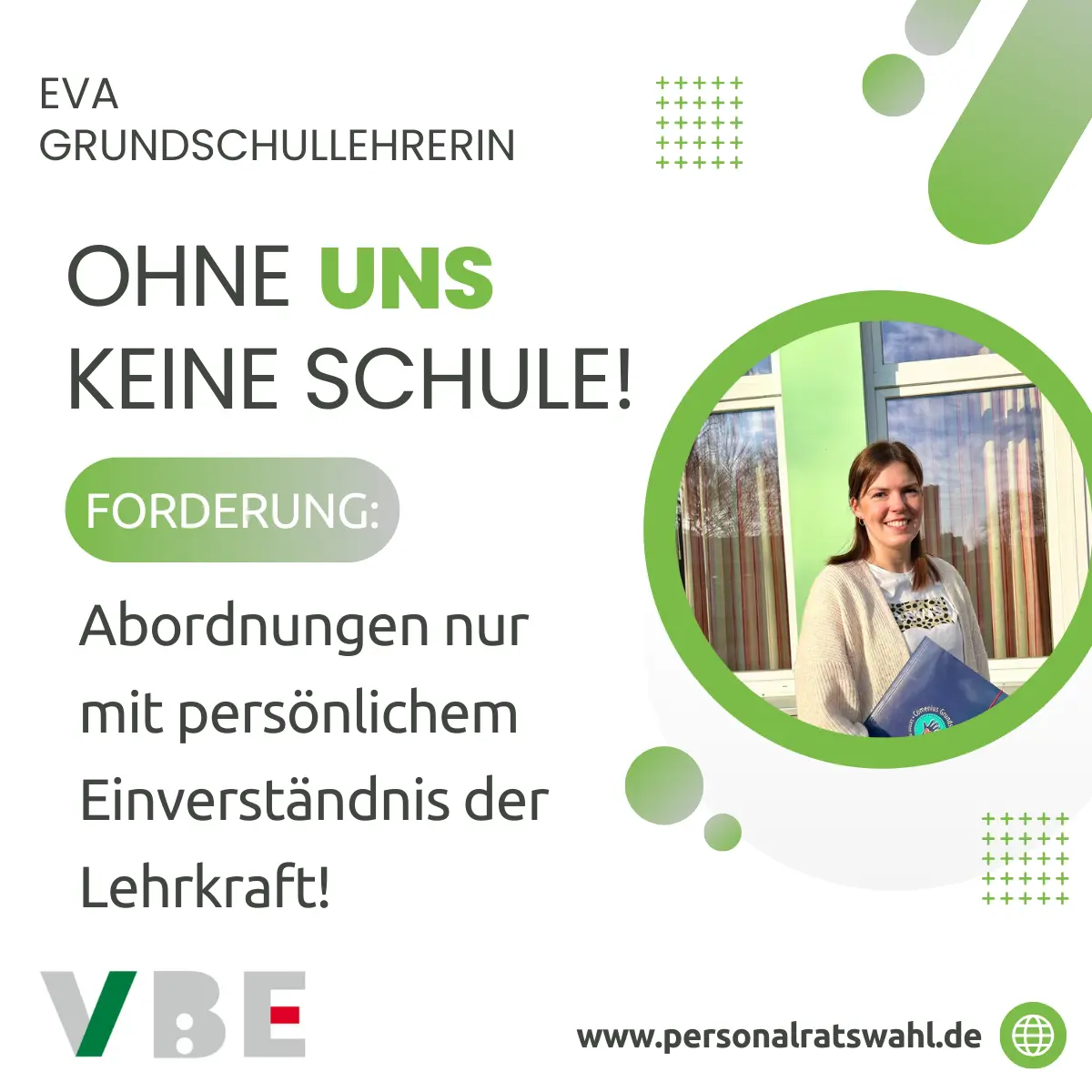 OHNE EVA KEINE SCHULE