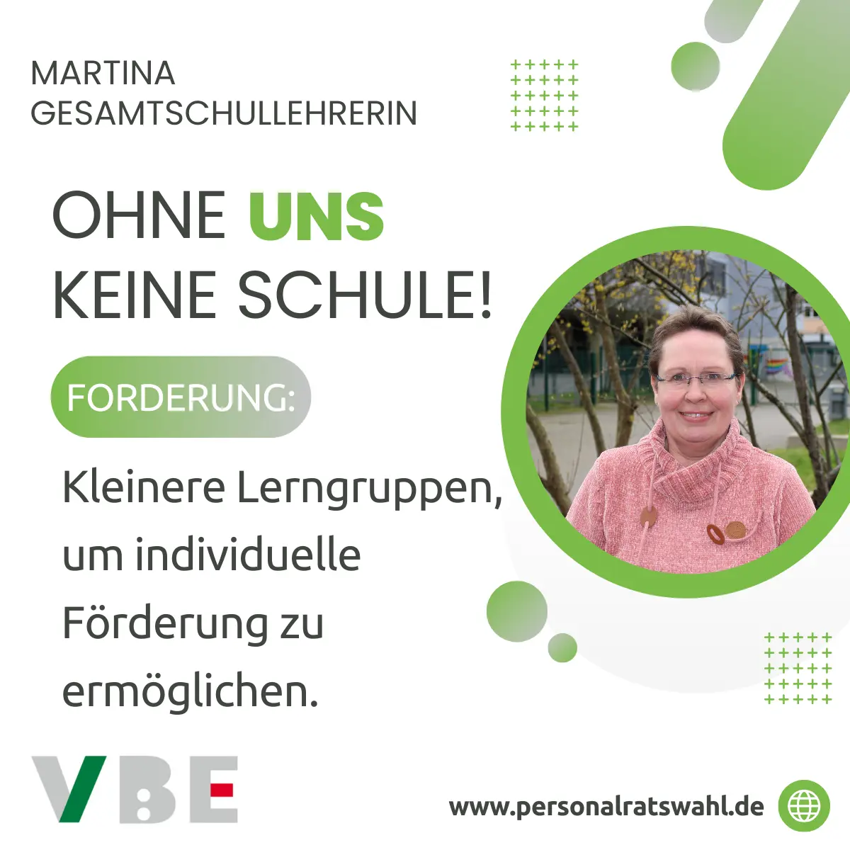 OHNE MARTINA KEINE SCHULE