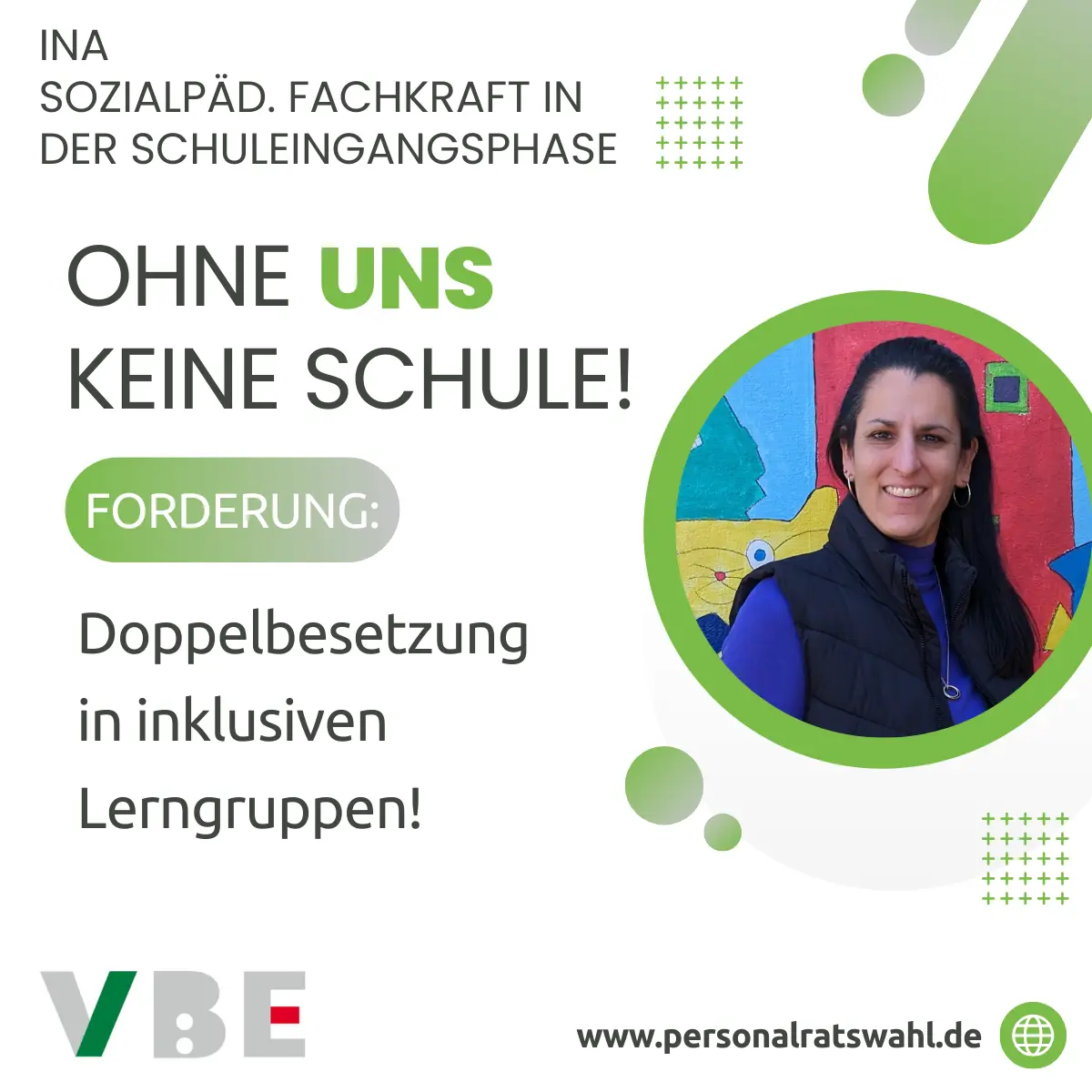 OHNE INA KEINE SCHULE