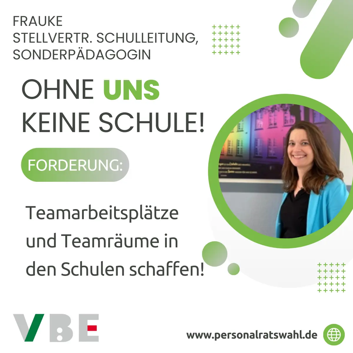 OHNE FRAUKE KEINE SCHULE