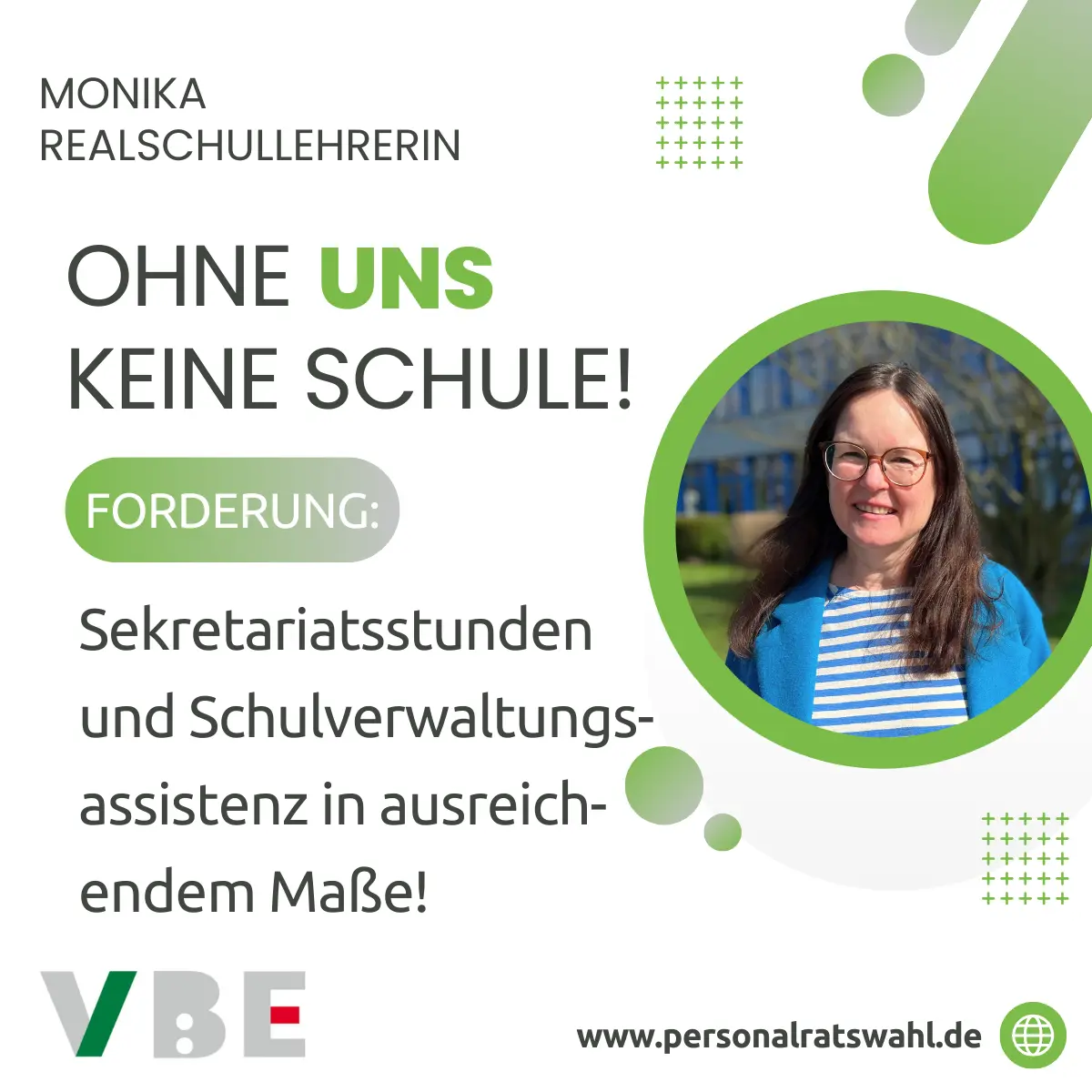 OHNE MONIKA KEINE SCHULE