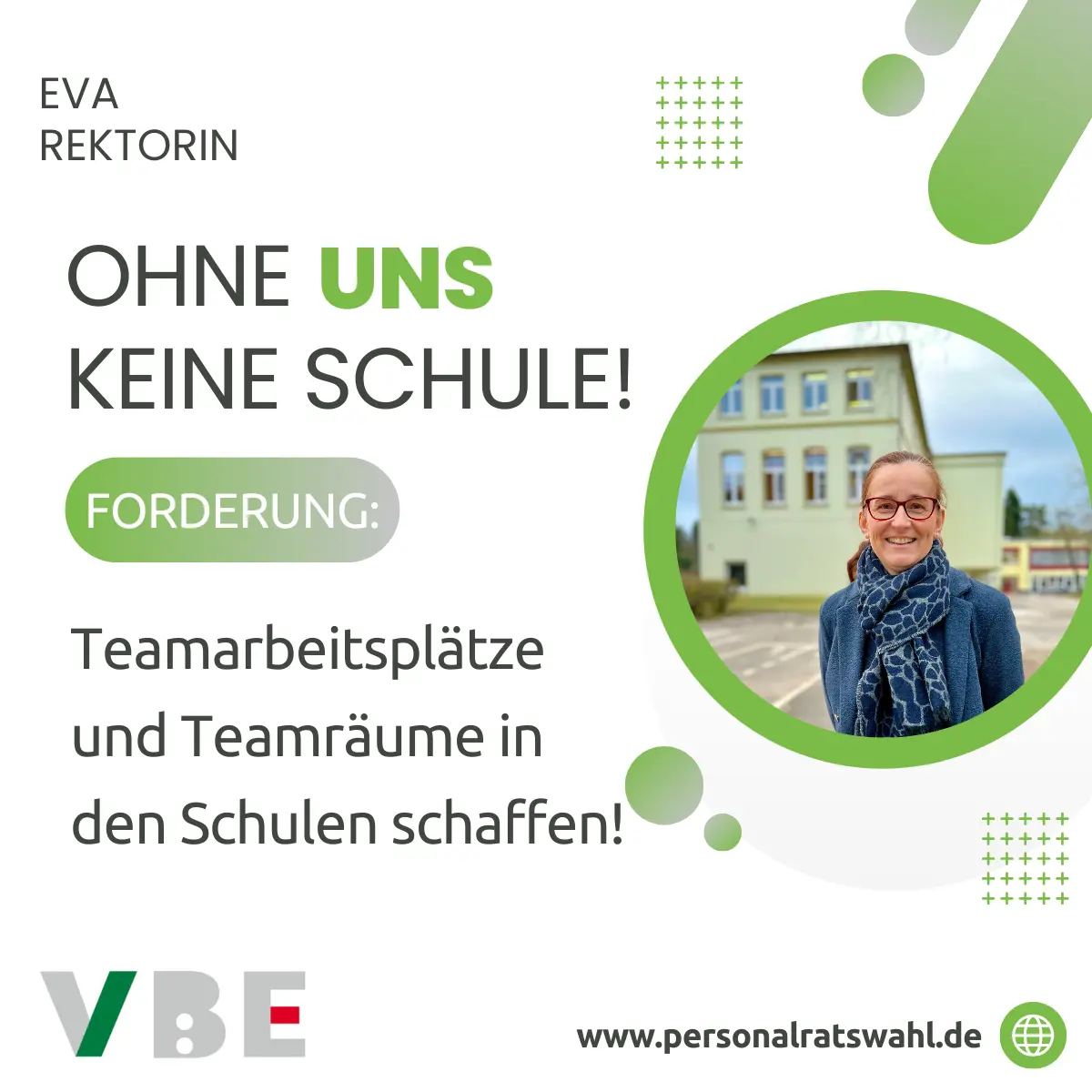 OHNE EVA KEINE SCHULE