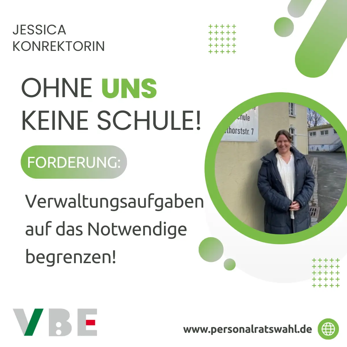 OHNE JESSICA KEINE SCHULE