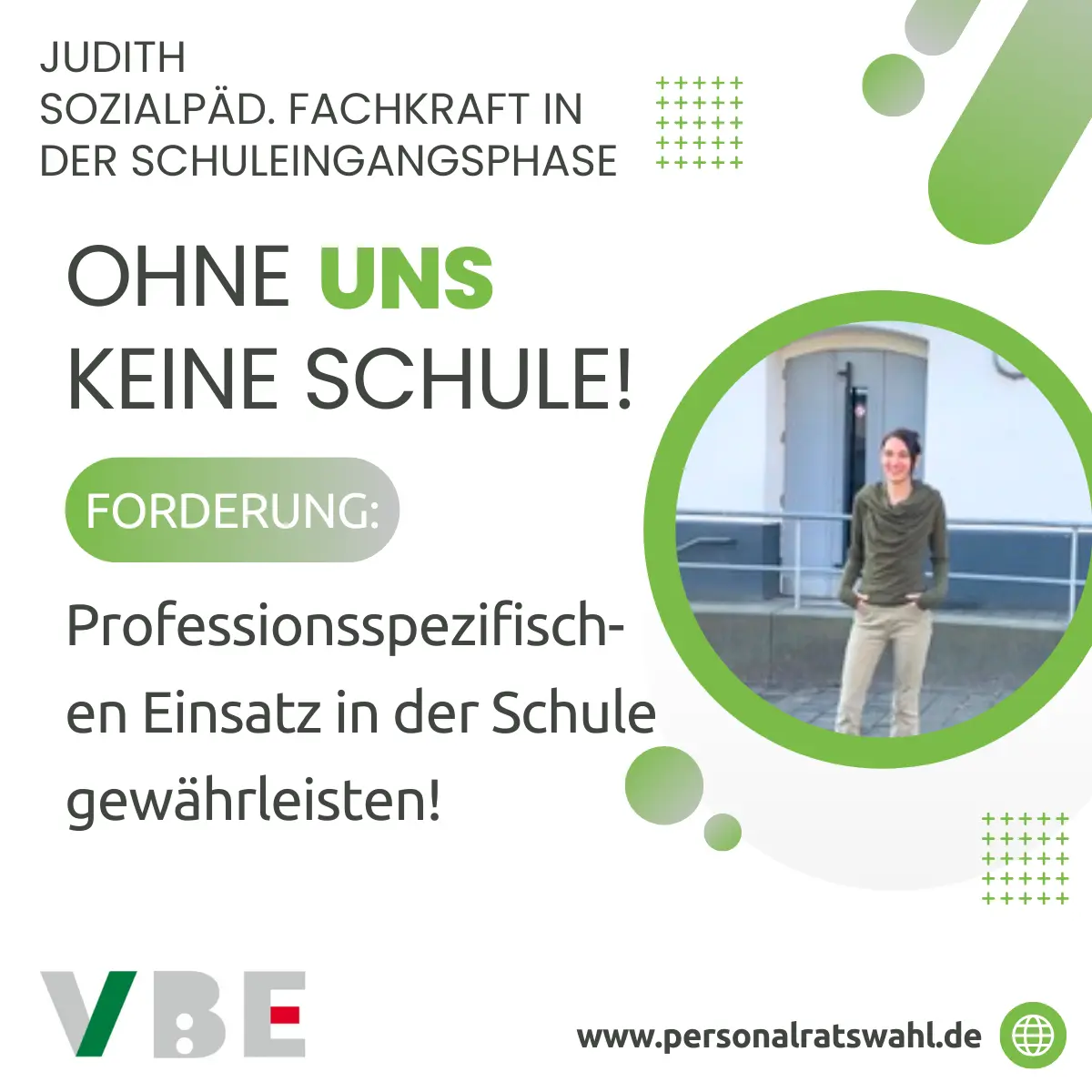 OHNE JUDITH KEINE SCHULE