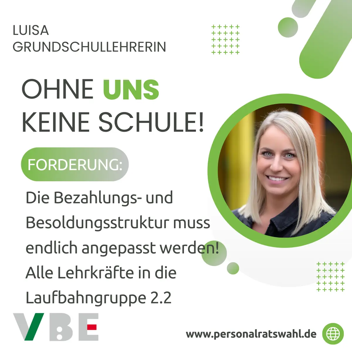 OHNE LUISA KEINE SCHULE