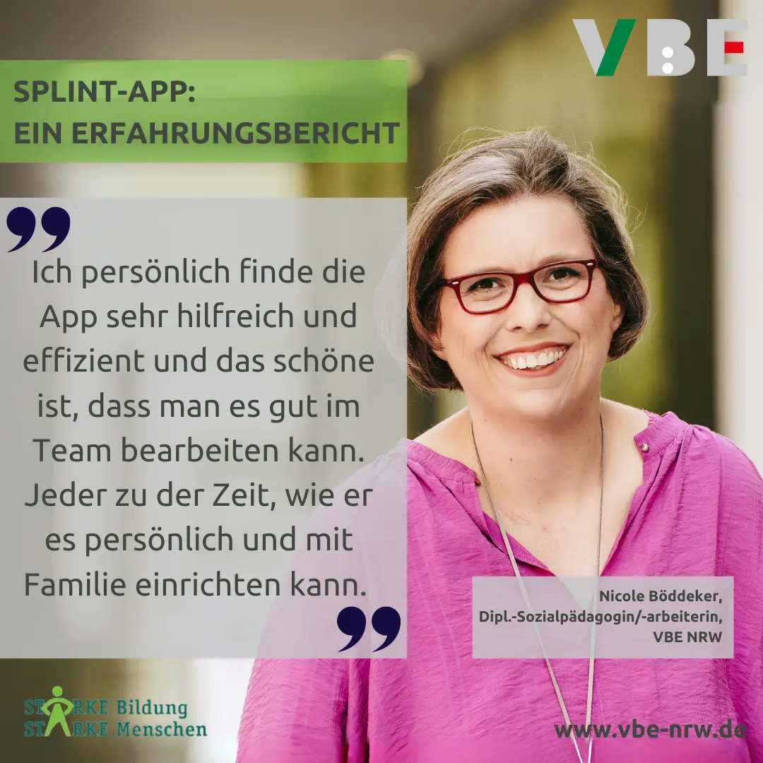 SPLINT-APP: Vorteile von digitalen Tools nutzen