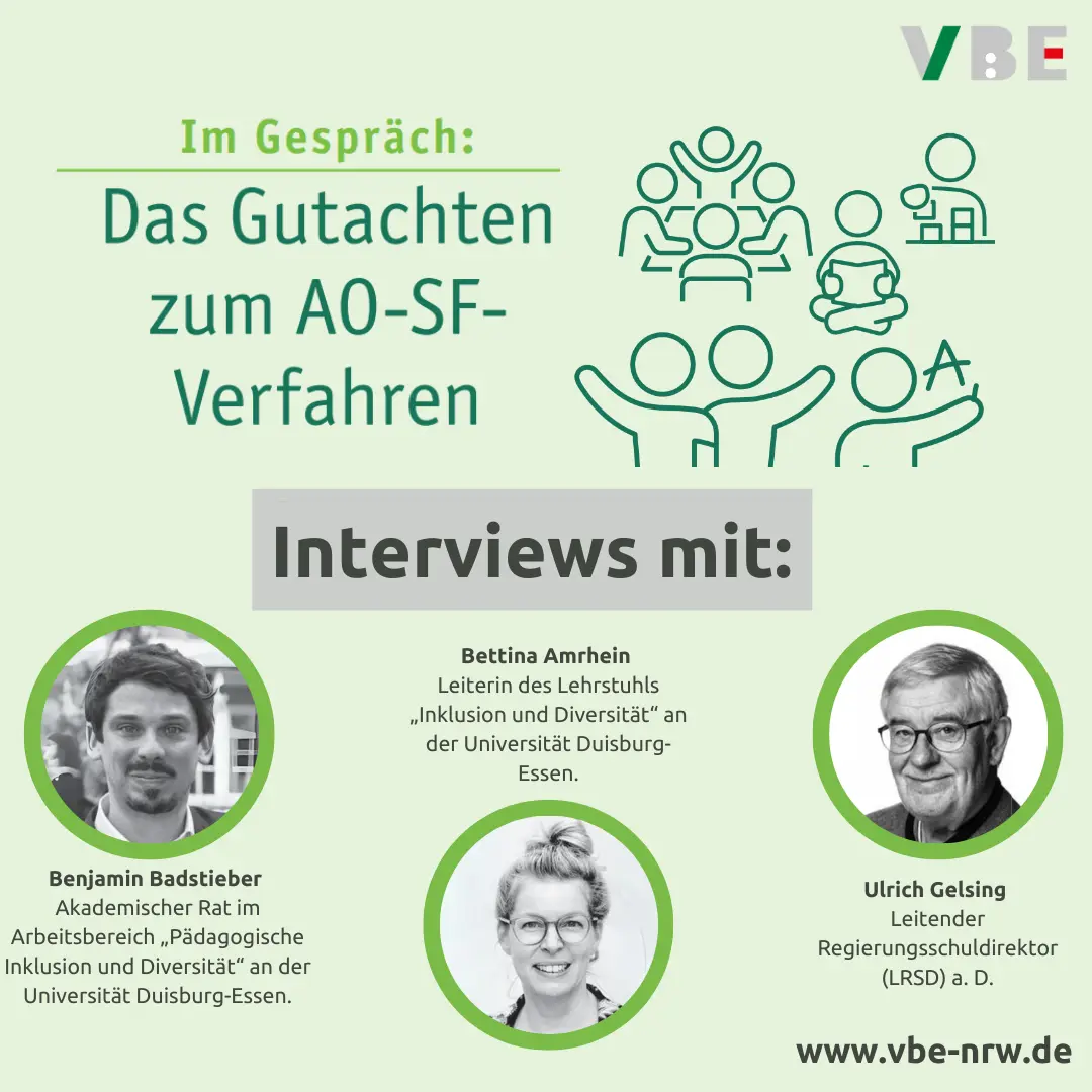 Im Gespräch: Das Gutachten zum AO-SF-Verfahren