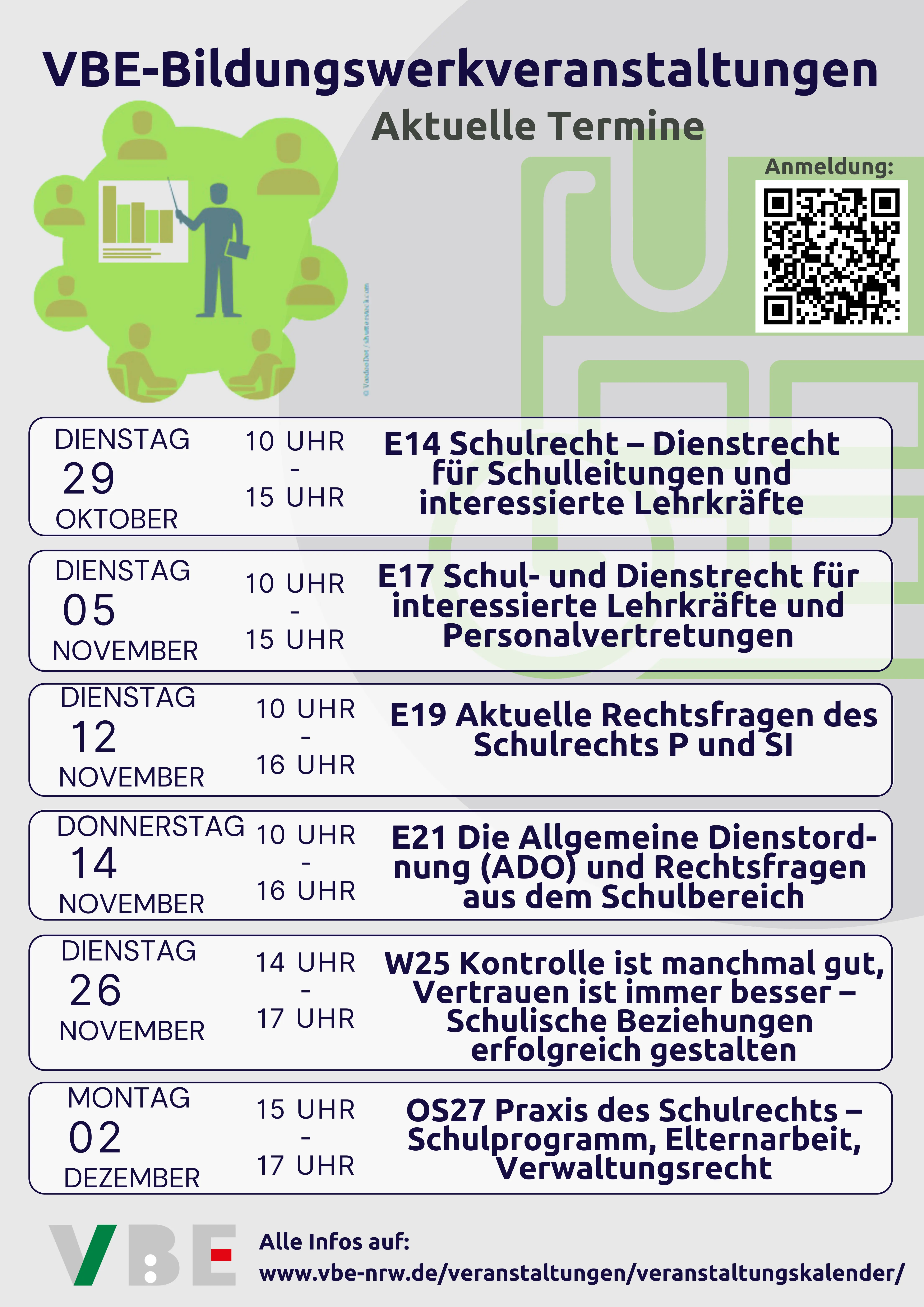 Bildunsgwerk – Aktuelle Veranstaltungen