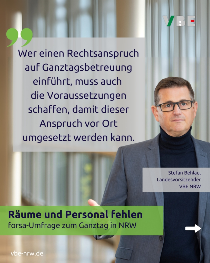 forsa-Umfrage zum Ganztag in NRW