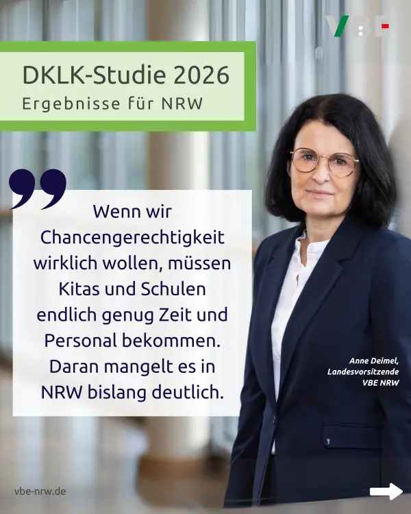 NRW-Ergebnisse der DKLK-Studie 2026